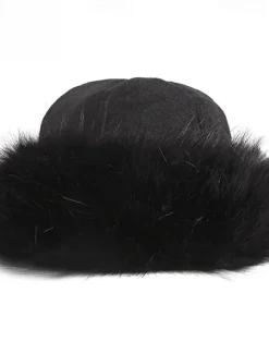 Online New Thick Warm Russian Hat Ladies Suede Bomber Hat Windproof Women Soft Hat Female Mongolia Cap Women Skullies Beanies Women Hats