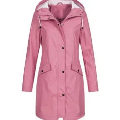 New Oversized Women's Hoodie Jacket Hiking Jacket Windbreaker Zip Up Hoodie Outdoor Windproof Ultra Light UV Protection Quick Dry Outerwear Coat Parka Camping Hunting Fishing Pink Blue Yellow Green Women Jackets