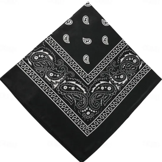 Hot 1pc Women's Headbands Bandana Hair Scarf For Street Gift Holiday Head Handmade Fabric Black Blue Dark Red Women Accessories