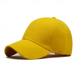 New 1pcs Unisex Cap Casual Solid Curved Sun Visor Baseball Cap Adjustable Snapback Hats For Women Men Hip Hop Cap Street Dad Hat Women Hats