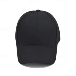 New 1pcs Unisex Cap Casual Solid Curved Sun Visor Baseball Cap Adjustable Snapback Hats For Women Men Hip Hop Cap Street Dad Hat Women Hats