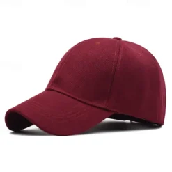 New 1pcs Unisex Cap Casual Solid Curved Sun Visor Baseball Cap Adjustable Snapback Hats For Women Men Hip Hop Cap Street Dad Hat Women Hats