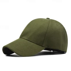 New 1pcs Unisex Cap Casual Solid Curved Sun Visor Baseball Cap Adjustable Snapback Hats For Women Men Hip Hop Cap Street Dad Hat Women Hats
