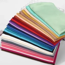 Discount 1pcs Women Silk Headscarf Hijab Scarf Long Muslim Shawl Turban Bandana Satin Scarves Head Wraps Women Scarves