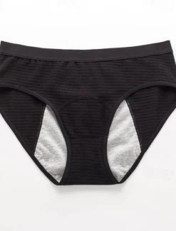 New Period Underwear Leak Proof Hipster Cotton Menstrual Panties Women Heavy Flow First Period Starter Kit Briefs Home Outfits Women Lingerie