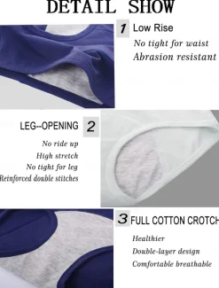Sale Period Underwear Leak Proof Hipster Cotton Menstrual Panties Women Heavy Flow First Period Starter Kit Briefs Home Outfits Women Lingerie