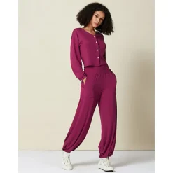 New Reversible Athleisure Long Sleeve Top Women T-Shirts