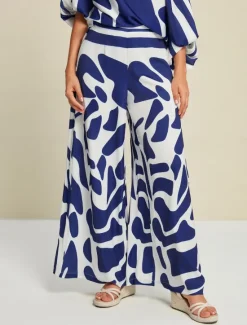Outlet Satin Casual Elegant Wide Leg Pants Women Pants