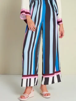 Discount Satin Casual Wide Leg Maxi Pants Women Pants