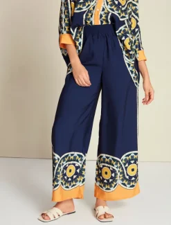 New Satin Casual Wide Leg Maxi Pants Women Pants