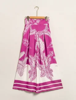 Best Satin Vacation Full Length Trousers Women Pants