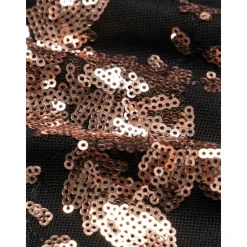 Hot Sequin Crew Neck Bomber Jacket Women Jackets