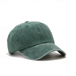 Clearance Solid Spring Summer Washing Cap Women Ponytail Baseball Cap Fashion Hats Men Baseball Cap Cotton Outdoor Simple Vintag Visor Casual Cap Women Hats