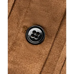 Best Suede Fringe Hem Crew Neck Jacket Women Jackets
