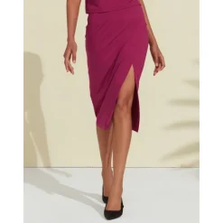 Best Tencel High Waist 2 Piece Skirt Set Women Skirts