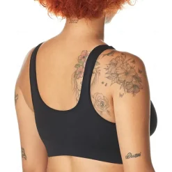 Best Underwear Women's Plus Size Deep U Comfortable Beauty Back Yoga Vest with Pads No Steel Ring Gathered Shock-proof Sports Bra Home Outfits Women Lingerie