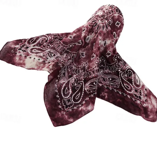 New Women Bandana Scarf Cap Sunscreen Hedging Cap Printed Brim Baseball Cap Colorful Sunshade Hooded Scarf Headpiece Headscarf Baseball Hat Women Hats