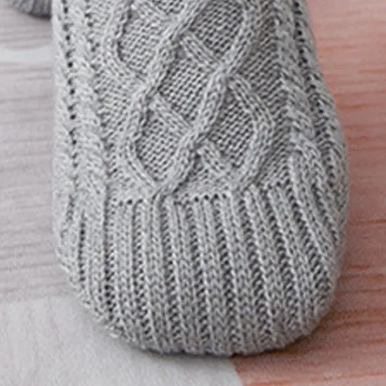 Discount Women's 1 Pair Socks Slipper Socks Fashion Comfort Novelty Fleece Solid Colored Casual Daily Indoor Warm Winter Fall Black Blue Wine Home Outfits Women Lingerie
