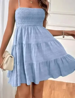 Outlet Women's A Line Dress Midi Dress Patchwork Date Vacation Streetwear Spaghetti Strap Sleeveless Light Pink Black Light Green Color Women Sundresses