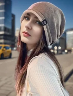 Women's Active Street Pure Color Headwear Women Hats