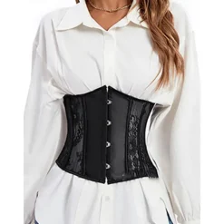 Hot Women's Backless Carnival Date Club Corsets Punk & Gothic Pure Color Home Outfits Women Shapewear