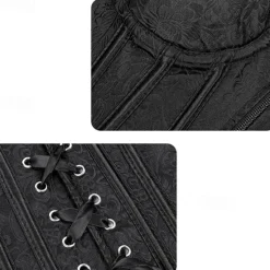 Outlet Women's Backless Carnival Date Club Corsets Luxury Retro Floral Home Outfits Women Shapewear