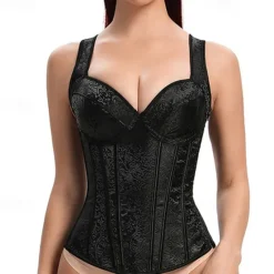 Outlet Women's Backless Carnival Date Club Corsets Luxury Retro Floral Home Outfits Women Shapewear