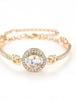 Online Women's Bangle Fashion Outdoor Geometry Bracelets & Bangles Women Trendy Jewelry
