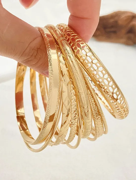 New Women's Bangle Fashion Outdoor Geometry Bracelets & Bangles Women Trendy Jewelry