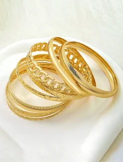 New Women's Bangle Fashion Outdoor Geometry Bracelets & Bangles Women Trendy Jewelry