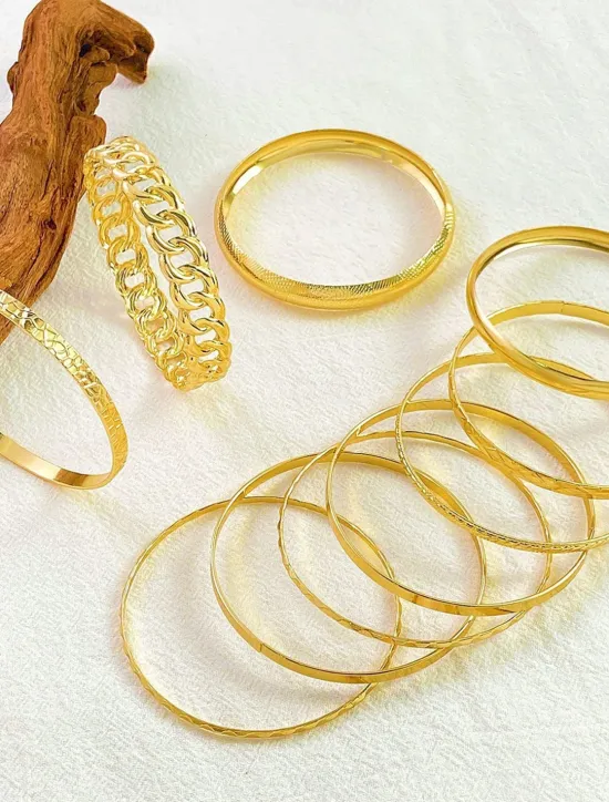 New Women's Bangle Fashion Outdoor Geometry Bracelets & Bangles Women Trendy Jewelry