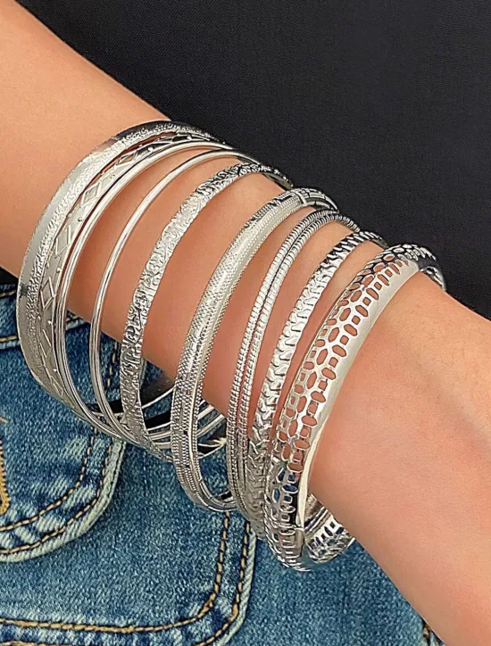 New Women's Bangle Fashion Outdoor Geometry Bracelets & Bangles Women Trendy Jewelry