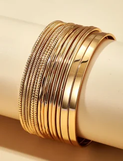 New Women's Bangle Fashion Outdoor Pure Color Bracelets & Bangles Women Trendy Jewelry