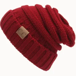Clearance Women's Beanie Slouchy Street Dailywear Casual Pure Color Wine Blue Hat Work Orange Gray Fall Winter Women Hats