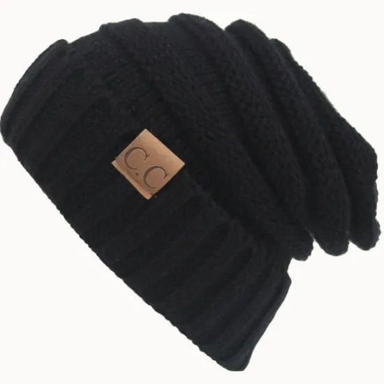 Clearance Women's Beanie Slouchy Street Dailywear Casual Pure Color Wine Blue Hat Work Orange Gray Fall Winter Women Hats