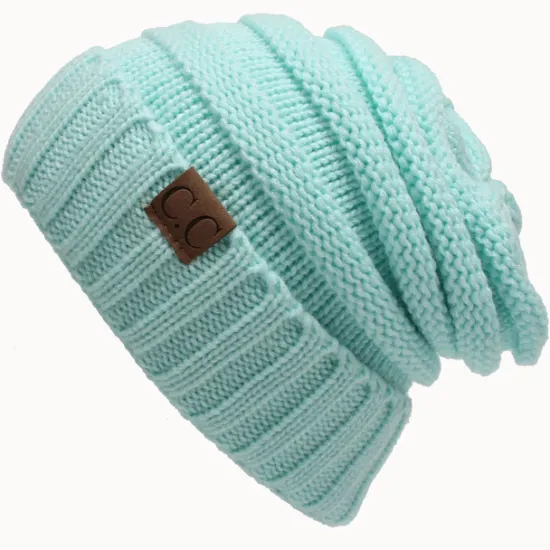 Clearance Women's Beanie Slouchy Street Dailywear Casual Pure Color Wine Blue Hat Work Orange Gray Fall Winter Women Hats