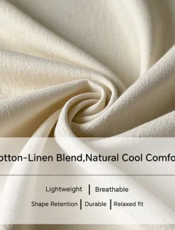Discount Women's Dark Pink khaki Summer Spring Maxi Dress Linen-Inspired Dresses Casual Dress Basic Modern Daily Weekend Loose Fit Plain Crew Neck Women Dresses