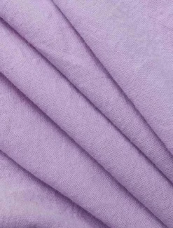 New Women's Black Light Purple khaki Summer Spring Fall Maxi Dress Cotton Linen Dresses Black Dress Vintage Dress Elegant Bohemia Fashion Puff Balloon Sleeve Vacation Office Dailywear Loose Fit Crew Neck Women Dresses
