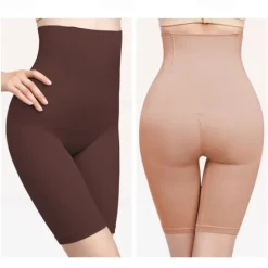 Sale Women's Black Purple Brown Bone Seamless High Waisted Going out Undergarments M / L Home Outfits Women Shapewear