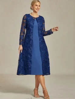 Hot Women's Blazer Caot Jacket Lace Embroidered Sequin Elegant Floral Formal Anniversary Party Wedding Guest Open Front Long Crewneck Regular Fit Long Sleeve Outerwear Spring Fall Women Blazers & Suits|Coats & Trench Coats