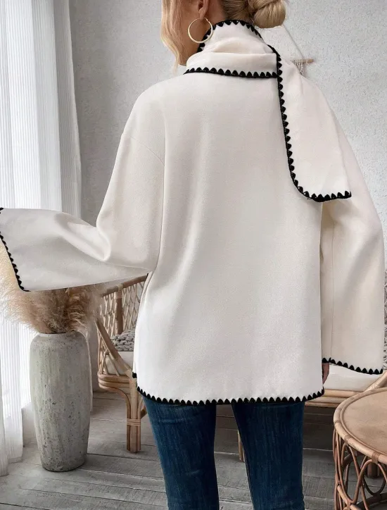Outlet Women's Blouse Stylish Modern Long Sleeve Regular Tops Work Daily Spring Fall Winter Women Jackets