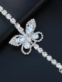 Outlet Women's body chain Casual Street Butterfly Headwear Women Trendy Jewelry