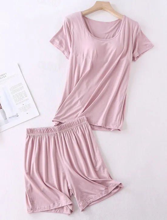 Hot Women's Bolero Top Daily Date Going out Daily Long Sleeve Crew Neck Black Summer Spring Home Outfits Women Pajama-Setter