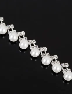 Best Women's Bracelet Fancy Precious Elegant Stylish Alloy Bracelet Jewelry For Party Women Trendy Jewelry