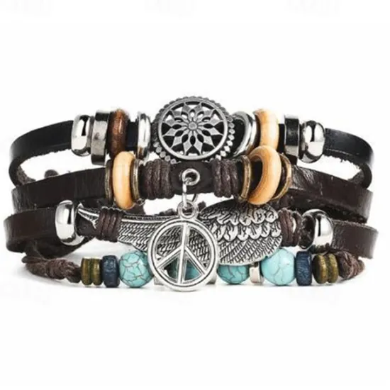 New Women's Bracelets Artistic Party Color Block Bracelets & Bangles / Black / Silver / Blue / Fall / Winter Women Trendy Jewelry