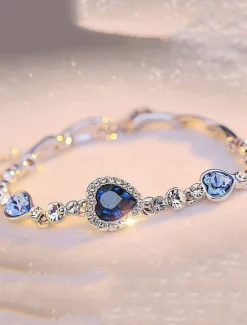 Hot Women's Bracelets Fashion Outdoor Heart Bracelets & Bangles Women Trendy Jewelry