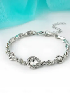 Hot Women's Bracelets Fashion Outdoor Heart Bracelets & Bangles Women Trendy Jewelry
