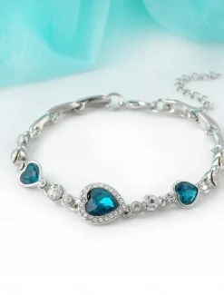 Hot Women's Bracelets Fashion Outdoor Heart Bracelets & Bangles Women Trendy Jewelry