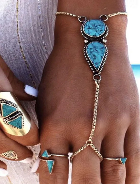 Women's Bracelets Vintage Outdoor Geometry Bracelets & Bangles Women Trendy Jewelry
