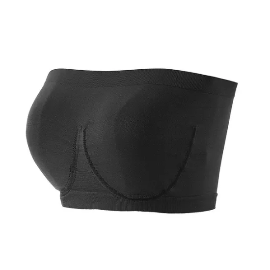 Hot Women's Bras & Bralettes Tube Bra Strapless Full Coverage Solid Color Scoop Neck Micro-elastic Breathable Invisible Casual Daily Nylon Green / 1 PC Home Outfits Women Lingerie